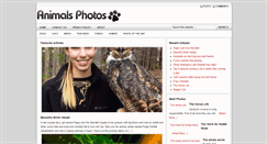 Desktop Screenshot of animals-photos.net