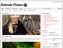 Tablet Screenshot of animals-photos.net